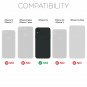 iPhone XR Case Military Grade Drop Tested Anodized Aluminum Polycarbonate Black