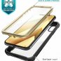 For iPhone XR 2018 Case FullBody Rugged Clear Bumper Multiple layers Gold