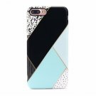 iPhone 7/8 Case Matte Finish Cute SlimFit Shockproof Flexible TPU Green Check