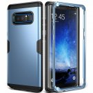 For Galaxy Note 8 Case Full Body Heavy Duty Protection Shockproof Blue/Black