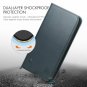 Case for iPhone 8/7 Genuine Leather Wallet Folio Stand and ID Credit Card Blue
