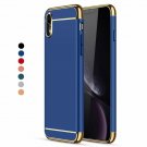 iPhone XR Case 3 in 1 Ultra Thin and Slim Hard Coated Non Slip Surface Blue