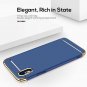 iPhone XR Case 3 in 1 Ultra Thin and Slim Hard Coated Non Slip Surface Blue