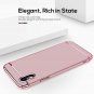 iPhone XR Case 3 in 1 Ultra Thin and Slim Hard Coated Non Slip Surface Rose Gold