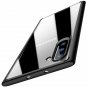 Case for Galaxy Note 10 PCTPU Clear Hard Back Panel Hybrid UltraThin Black Edge