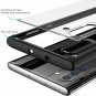 Case for Galaxy Note 10 PCTPU Clear Hard Back Panel Hybrid UltraThin Black Edge