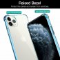 iPhone 11 Pro Max Case Reinforced Corner TPU Bumper Anti Yellow Clear Blue