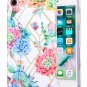 Case iPhone 7/8 DoubleLayered Full Coverage Protection Colorful Cactus Flower