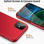 Case for iPhone 11 Hard Plastic PC UltraThin with Matte Finish Coating Grip Red