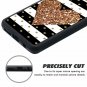 For Galaxy S10e Case Shockproof AntiSkid Durable rubber bumper White Black Heart