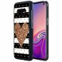 For Galaxy S10e Case Shockproof AntiSkid Durable rubber bumper White Black Heart