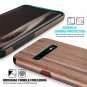 For Galaxy S10 Case Slim to Beat Soft Wood Air Cushion Premium Rubber Bum Cherry