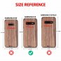 For Galaxy S10 Case Slim to Beat Soft Wood Air Cushion Premium Rubber Bum Cherry