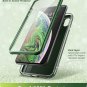 Case for iPhone Xs Max FullBody Bumper with Builtin Screen Protector Green