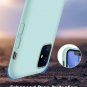 Case for iPhone 11 Full Covered Shockproof Silicone Cover with Grid Pattern Mint