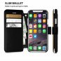 iPhone Xs Max Wallet case Durable and Slim Lightweight with Faux Leather Golden