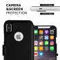 iPhone Xs Max Wallet case Durable and Slim Lightweight with Faux Leather Golden