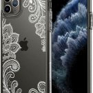 For Apple iPhone 11 Pro Max Case Flexible TPU Bumper Protective White Mandala