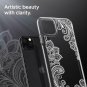 For Apple iPhone 11 Pro Max Case Flexible TPU Bumper Protective White Mandala