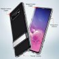 Case for Galaxy S10 Metal Kickstand Compatible Vertical Horizontal Stand Clear