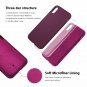 iPhone X/Xs Case Soft Silicone Slim Rubber Bumper Anti Scratch Burgundy
