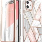 Case for iPhone 11 Slim FullBody Stylish Protective with Built in Marble, 6.1
