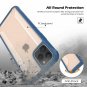 iPhone 11 Pro Max Case Hybrid TPU Bumper Cover Corner Protection Protective Navy