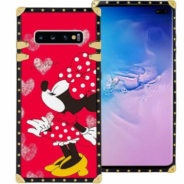 Case Galaxy S10 2019 Shockproof Protective DISNEY COLLECTION Red Minnie Mouse