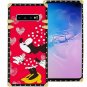Case Galaxy S10 2019 Shockproof Protective DISNEY COLLECTION Red Minnie Mouse