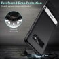 Case for Galaxy S10 Metal Kickstand Compatible Vertical Horizontal Stand Black