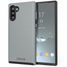 Case for Galaxy Note 10  Crave Dual Guard Protection with Polyurethane Slate