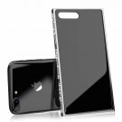 Case for iPhone 8/7 PLUS Reinforced Protection TEMPERED GLASS BACK New Black