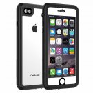 iPhone 7/8 Clear Case Waterproof Shock Absorbing Protective Transparent Black