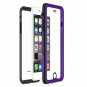 iPhone 7/8 Clear Case Waterproof Shock Absorbing Protective Transparent Purple