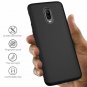 OnePlus 6T Case Scratch Resistant Anti Slip Grippy Soft TPU Protective Black