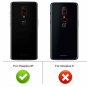 OnePlus 6T Case Scratch Resistant Anti Slip Grippy Soft TPU Protective Black