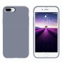 Case for iPhone 7/8 Plus Ultra Slim Fit Liquid Silicone Gel Full Body Lavender