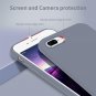 Case for iPhone 7/8 Plus Ultra Slim Fit Liquid Silicone Gel Full Body Lavender
