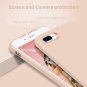 Case for iPhone 7/8 Plus Ultra Slim Fit Liquid Silicone Gel Full Body Pink