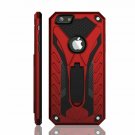 For iPhone 6/6S Case Military Grade 12ft Drop Tested Protective Kickstand Red