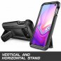 For Galaxy S10e Case FullBody Dual Layer Rugged with Holster  Kickstand Black