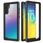Samsung Galaxy Note 10 Case Builtin Screen Protector 360 Degree Black/Clear