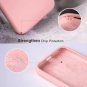 Case for iPhone Xs Max Silicone Gel Rubber Full Body Protection Shockproof Pink