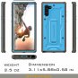 Case for Galaxy Note 10  Military Grade FullBody Rugged with Kickstand Blue