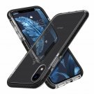 Case for iPhone XR Clear Thin Slim AntiYellow Anti Slippery Anti Scratches Black