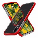 Case for iPhone XR Clear Thin Slim AntiYellow Anti Slippery Anti Scratches Red
