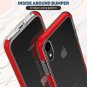 Case for iPhone XR Clear Thin Slim AntiYellow Anti Slippery Anti Scratches Red