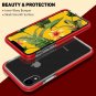 Case for iPhone XR Clear Thin Slim AntiYellow Anti Slippery Anti Scratches Red