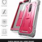 OnePlus 7 Pro Rugged Case with Kickstand FullBody DualLayer Shockproof Pink