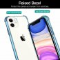 Case for iPhone 11 Reinforced Corners TPU BumperAnti Scratch Anti Yellow Blue
